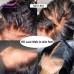 Stema Hair HD 4X4 5X5 6X6 7X7 Lace Closure Kinky Straight Virgin Hair